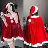 雪絨披風耶誕裝