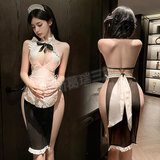 純慾伺候 深V鏤空女僕裝