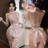 蜜糖女孩 誘色碎花圍裙